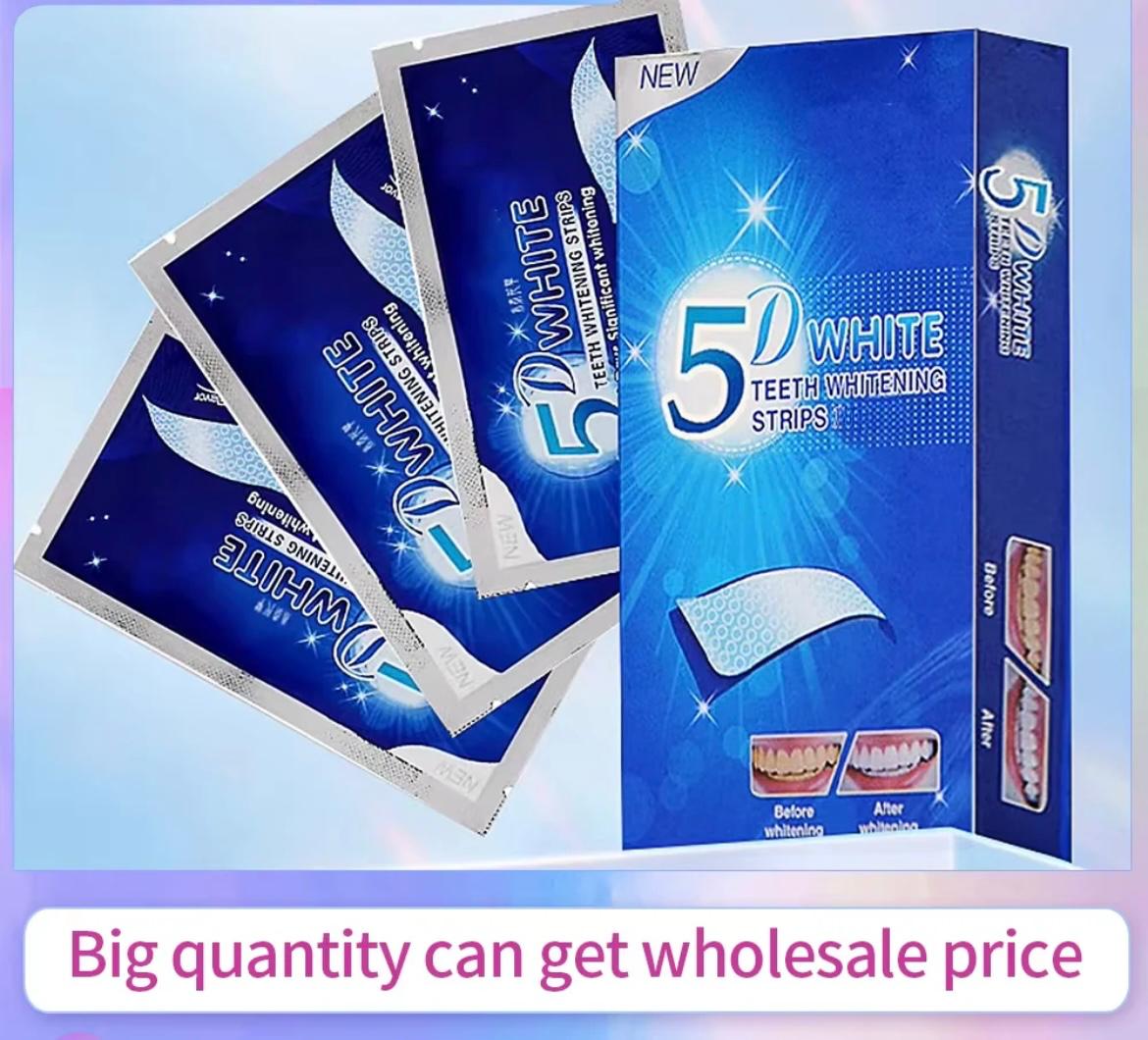 Advanced 5D Maximum Whitening Strips for Teeth